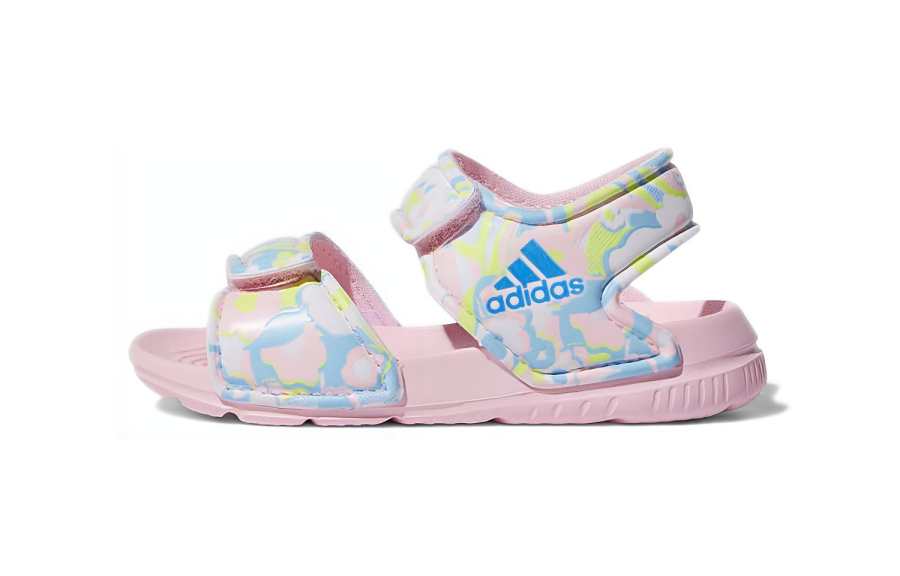 Adidas Adidas Altaswim Low top Toddler Shoes Pink Blue Infant And Toddler