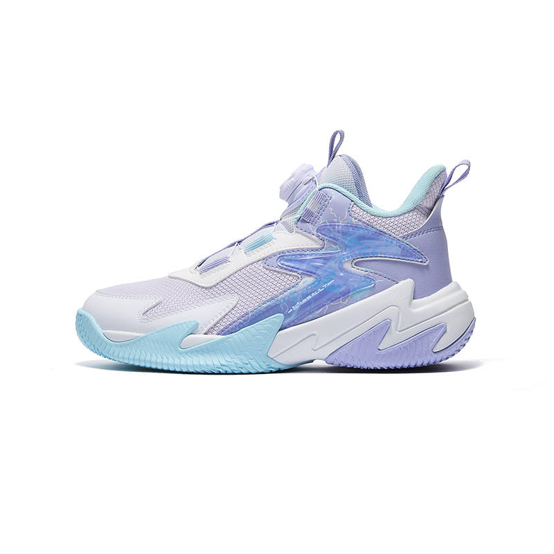 361°KIDS Basketball Shoes Purple White Teenagers