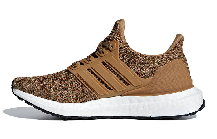 Adidas Adidas Ultra Boost J Breathable Low top Kids' Running Shoes Brown Teenagers