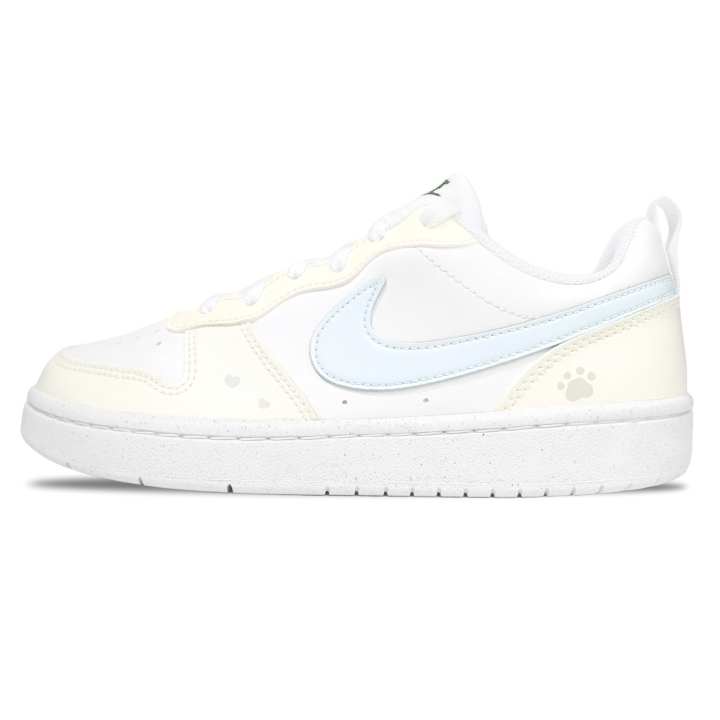 Nike Nike Court Borough Maris Sal Pudding Synthetic Leather Cushioning Abrasion Resistant Breathable Low top
