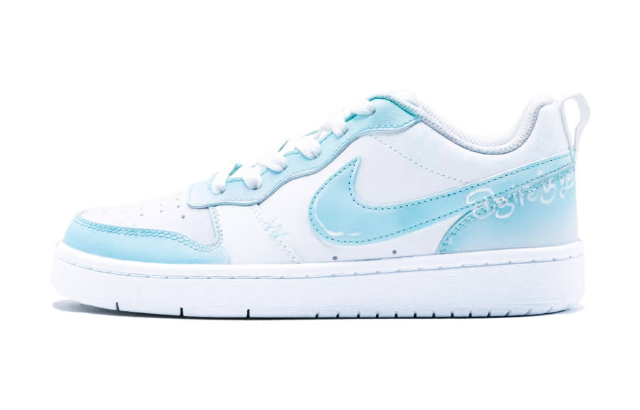 Nike Nike Court Borough Low 2 Leather Slip Resistant Cushioning Abrasion Resistant