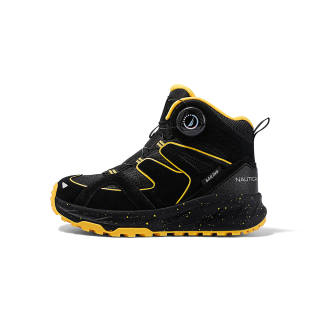 NAUTICA High top Kids' Outdoor Shoes Black Yellow Unisex