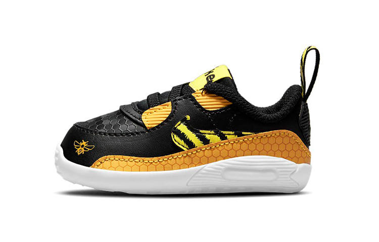 Nike Nike Air Max 90 SE Bee Low top Toddler Shoes Black Yellow Infant And Toddler