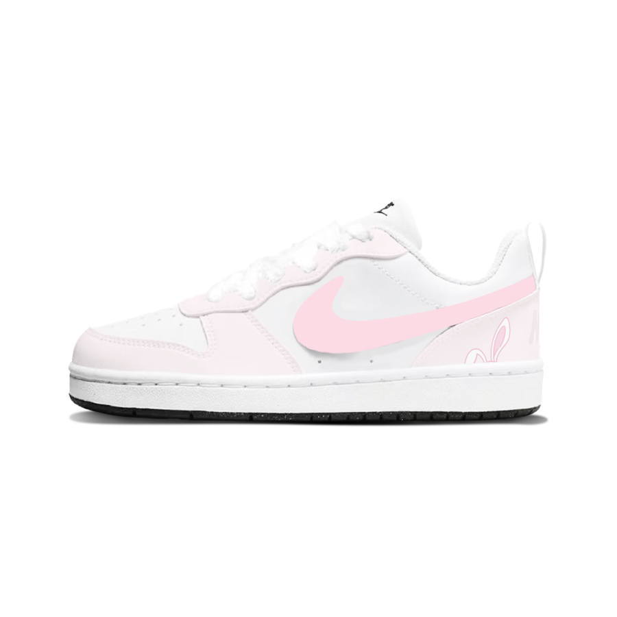 Nike Nike Court Borough Synthetic Leather Low top Kids' Skateboarding Shoes Teenagers