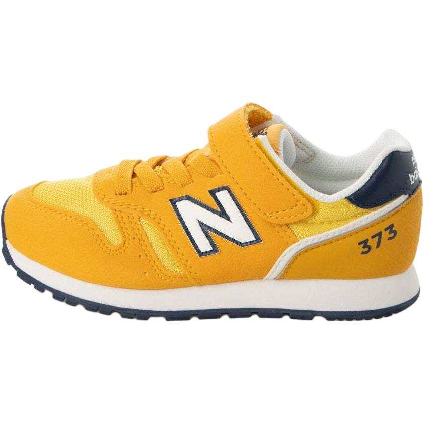 New Balance New Balance NB 373 Textile, Suede Comfortable Low top Kids Lifestyle Shoes Yellow Children Aged 3 7 Years Old