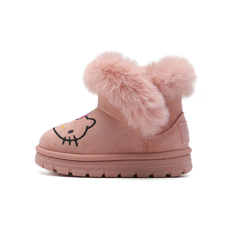 Sanrio Hello Kitty Hello Kitty Abrasion Resistant Lightweight Cushioning Thermal High top Kids' Snow Boots