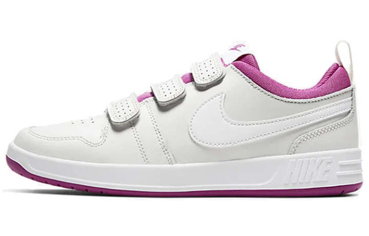 Nike Nike Pico 5 Leather Low top Skateboard Shoes Fuchsia Unisex