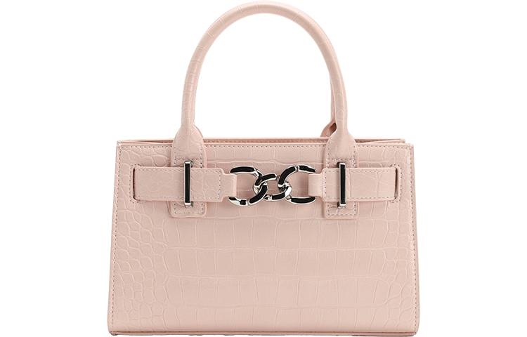 URBAN REVIVO Artificial Leather Handbag Women's Pink