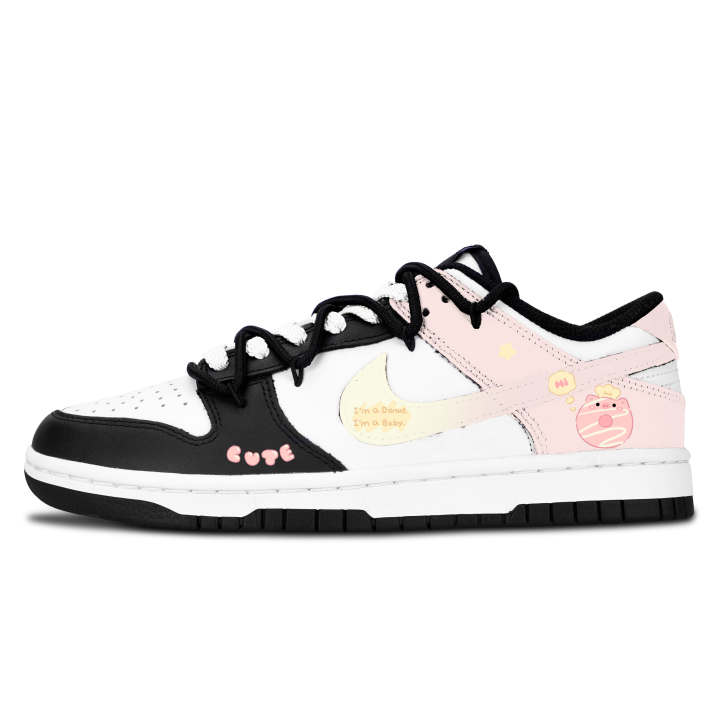 Nike Nike Dunk Cute Piggy Love Leather Slip Resistant Lightweight Cushioning Slip Resistant Lightweight Cushioning Low top