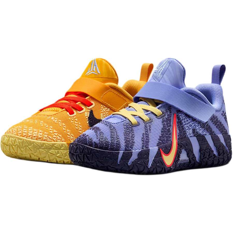 Nike Nike Ja Morant 3 Abrasion Resistant Abrasion Resistant Low top Children's Basketball Shoes Yellow