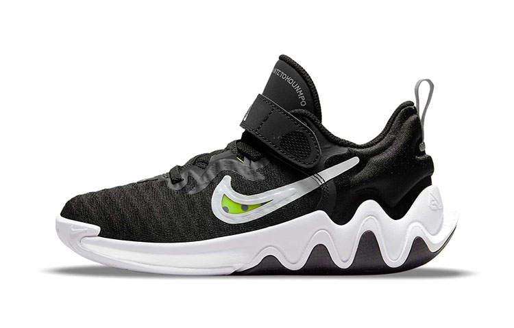 Nike Nike Giannis Immortality Low top Children's Basketball Shoes Black White Children Aged 3 7 Years Old