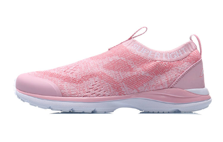 Li-Ning YOUNG Li Ning Low top Running Shoes Pink White Teenagers