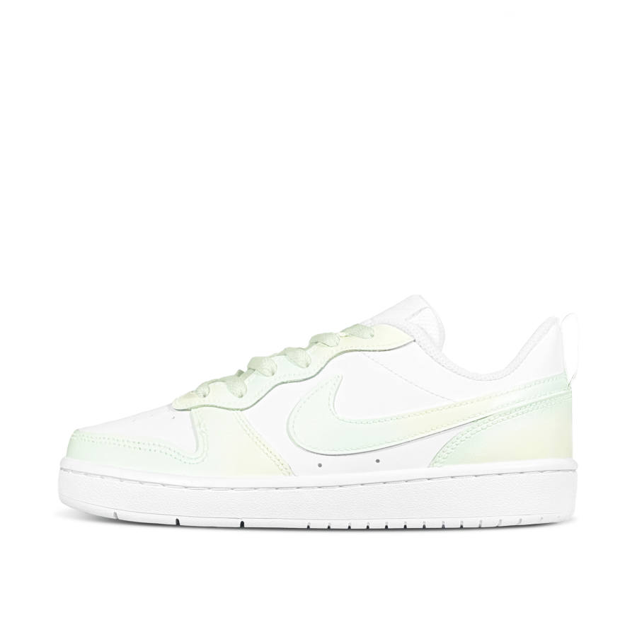 Nike Nike Court Borough Wilderness Jasper Low top Kids' Skateboarding Shoes Green Yellow Teenagers
