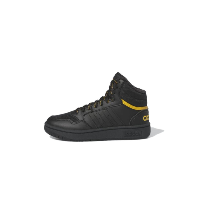 Adidas adidas Hoops 3.0 Mid J 'Black Preloved Yellow'