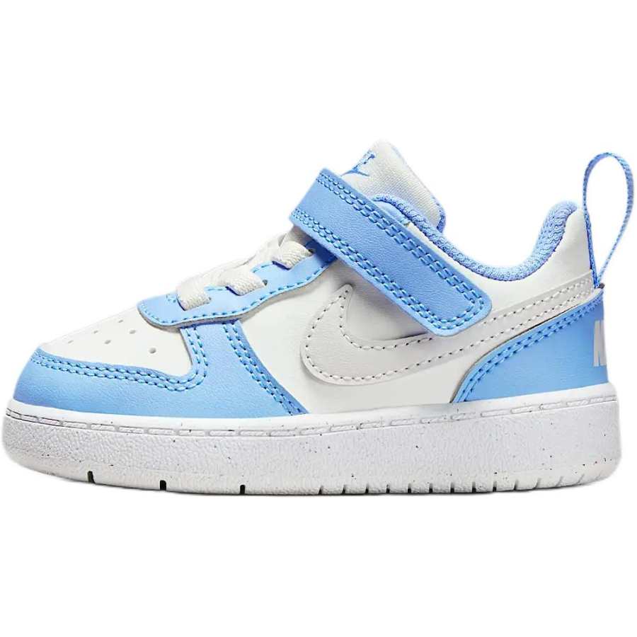 Nike Nike Court Borough Slip Resistant Abrasion Resistant Low top Toddler Shoes Blue White Infant And Toddler
