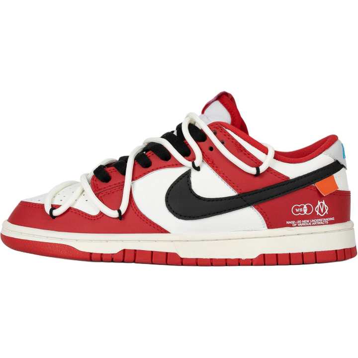 Nike Nike Dunk Men's/Women's Ignite 2 Leather Low top Kids' Skateboarding Shoes Red Teenagers