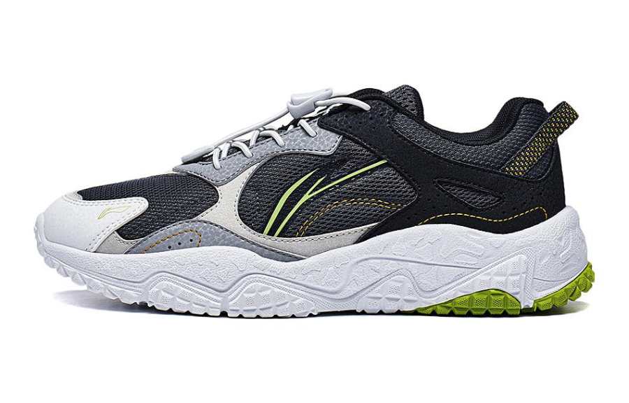 Li-Ning YOUNG Li Ning YOUNG Low top Casual Shoes Black Gray Teenagers