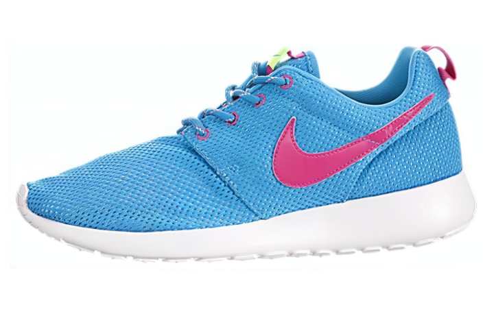 Nike Nike Roshe Run Test Vivid Blue Vivid Pink GS