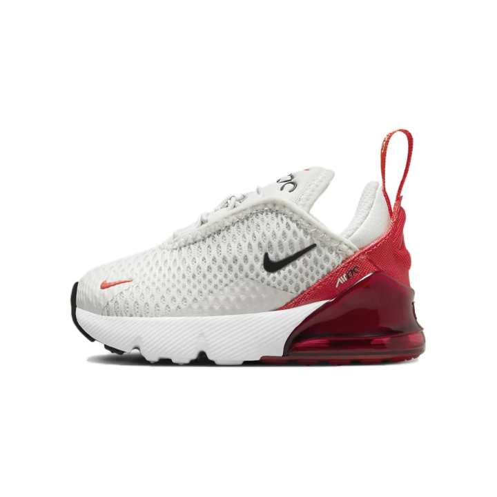 Nike Nike Air Max 270 Low top Toddler Shoes White Red Infant And Toddler