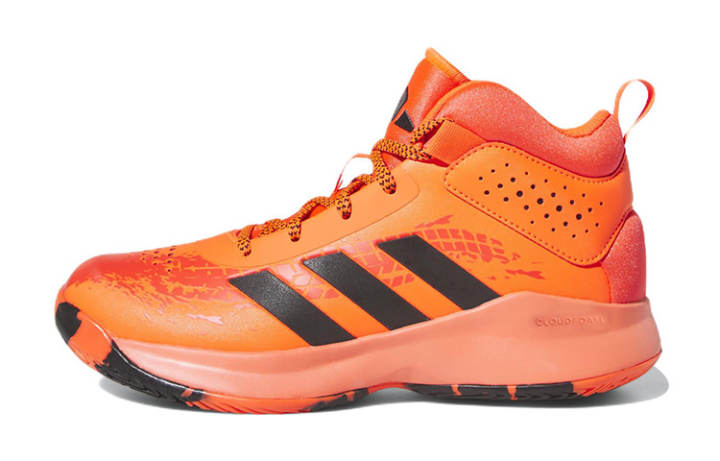 Adidas adidas Cross 'Em Up 5 Wide J 'Solar Red Black'