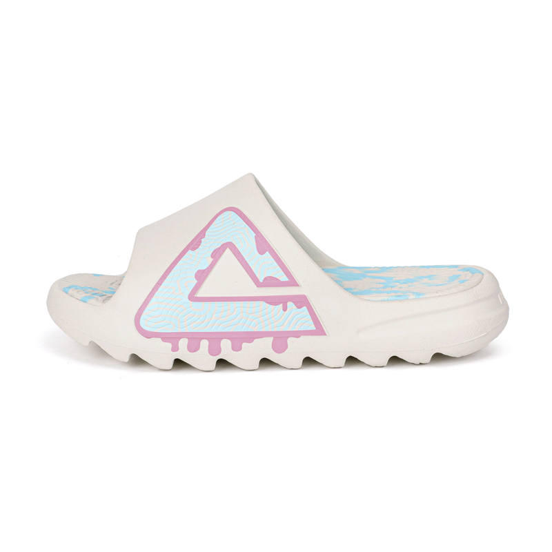 PEAK PEAK Slide Slipper Unisex Canvas White Blue