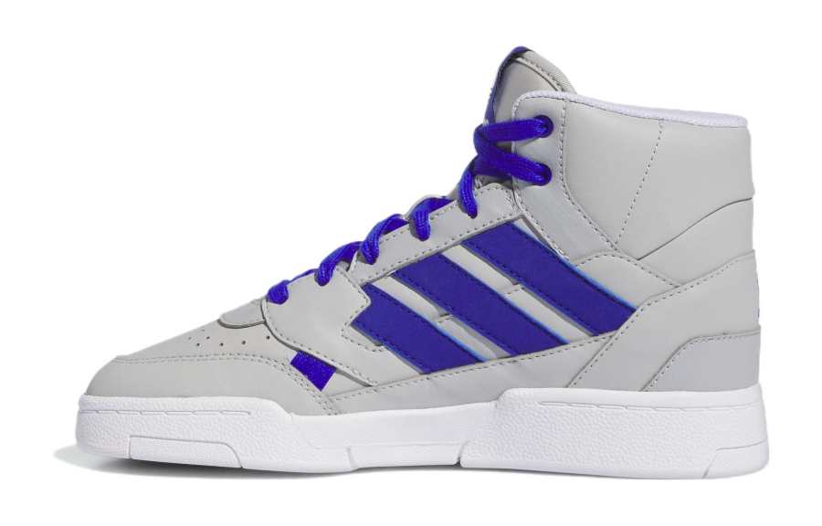 Adidas Originals Mid top Kids' Skateboarding Shoes Gray Blue Teenagers