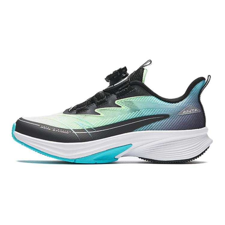 Antakids Low top Running Shoes Black Green Teenagers