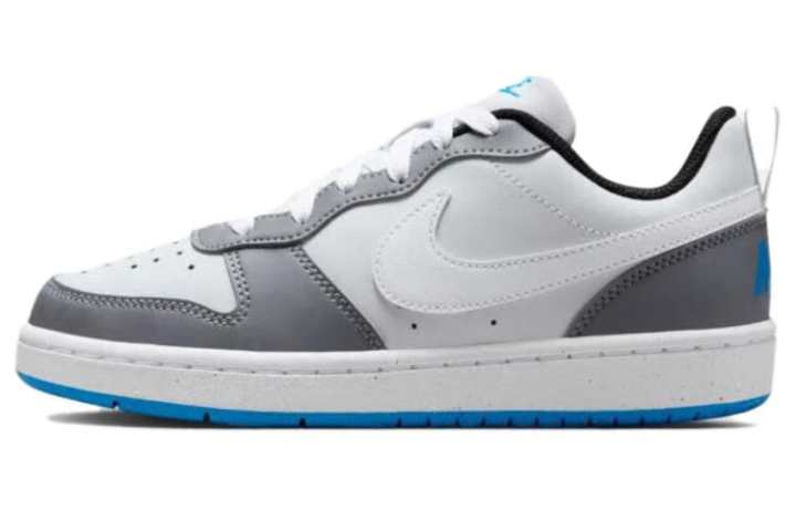 Nike Nike Court Borough Low Recraft 'Platinum Cool Grey Photo Blue' GS