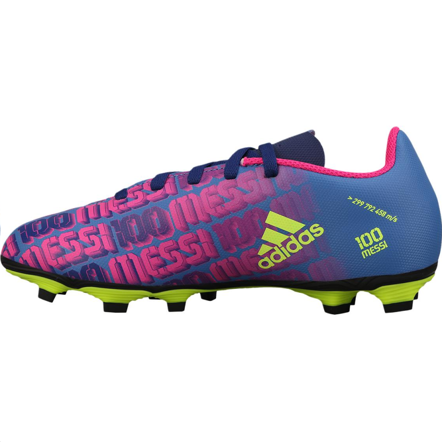 Adidas Adidas X Speedflow Messl.4 X Slip Resistant Abrasion Resistant Low top Kids' Soccer Shoes Blue Kids'