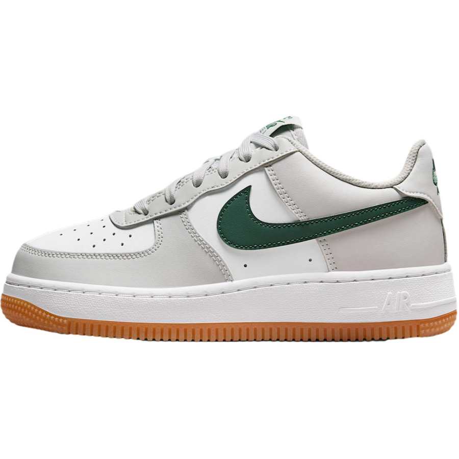 Nike Nike Air Force 1 Kids' Skateboarding Shoes White Gray Kids'