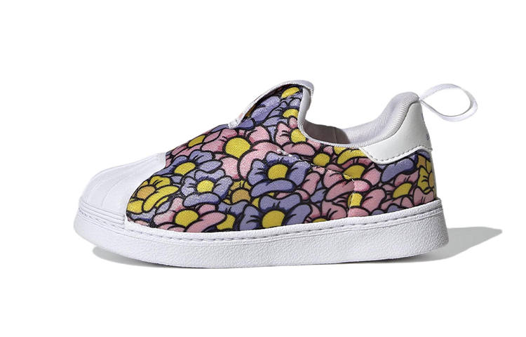 Adidas Originals Disney x Adidas Originals SUPERSTAR 360 Slip Resistant Abrasion Resistant Low top Toddler Shoes Pink Infant And Toddler
