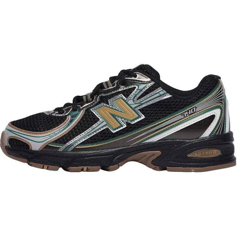 New Balance New Balance NB 740 Low top Kids' Running Shoes Black Silver Green Unisex