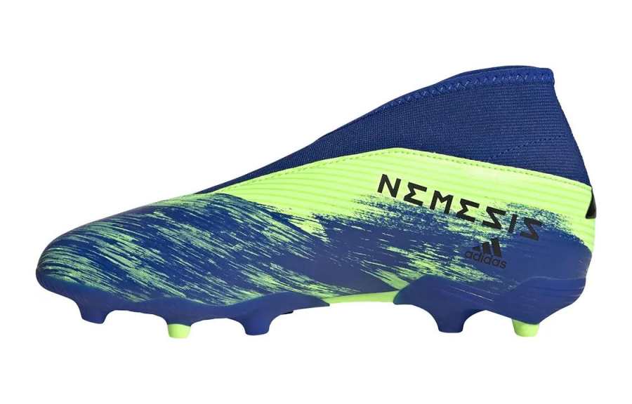 Adidas Adidas Nemeziz Slip Resistant Abrasion Resistant Slip Resistant Abrasion Resistant Low top Soccer Shoes Blue Kids'