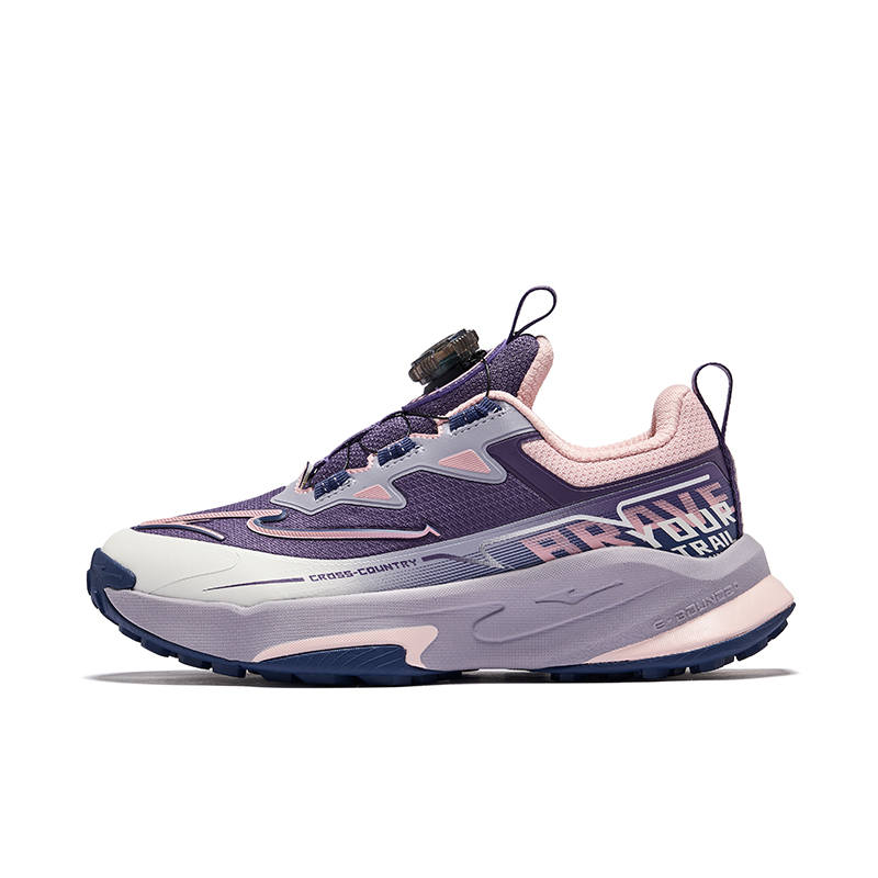 ERKE KIDS Slip Resistant Abrasion Resistant Slip Resistant Abrasion Resistant Low top Kids' Running Shoes
