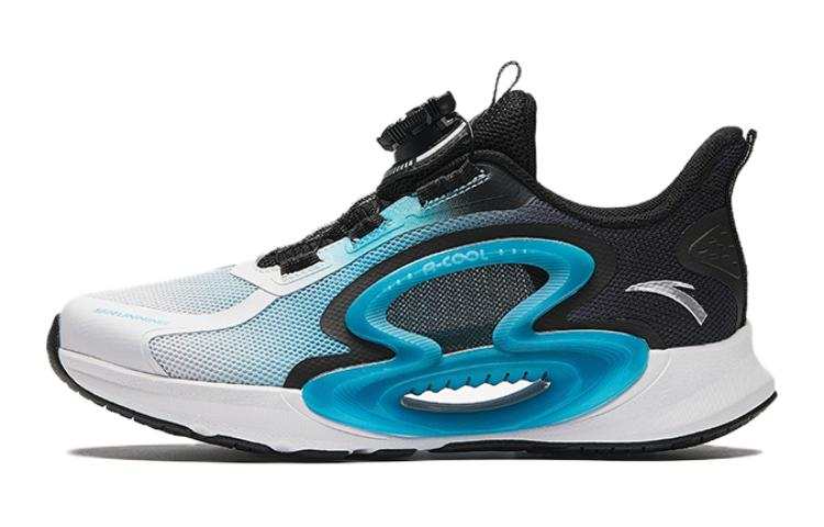 Antakids Moonwalker 2.0 Physical Fitness Test & Exam Low top Running Shoes White Blue Black Teenagers