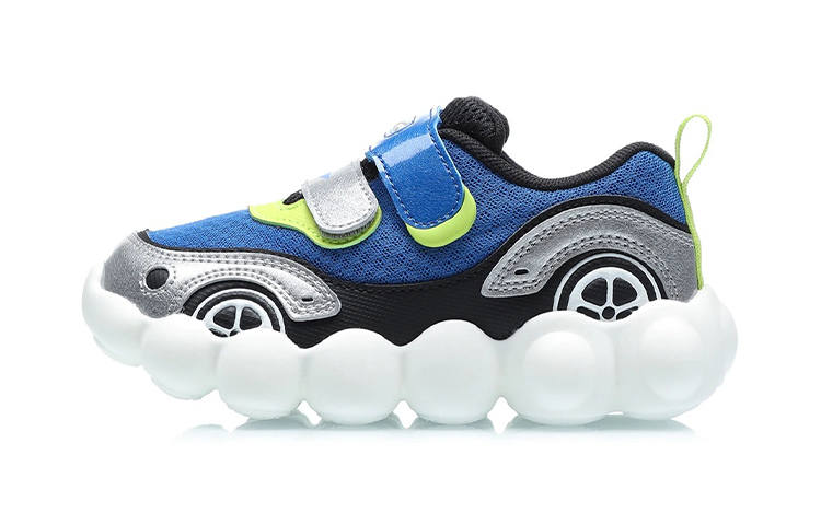 Li-Ning YOUNG Li Ning YOUNG Wind Speed Low top Kids Lifestyle Shoes Crystal Blue Children Aged 3 7 Years Old
