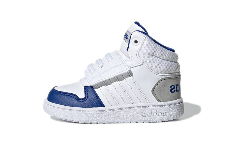 Adidas Neo Hoops 2.0 Abrasion Resistant Mid top Toddler Shoes Infant And Toddler