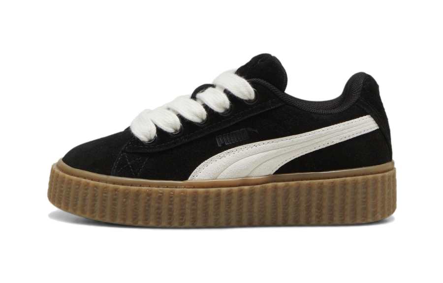 PUMA FENTY x PUMA Creeper Phatty Creeper Phatty Cushioning, Wear Resistant Low top Kids' Skateboarding Shoes Black White