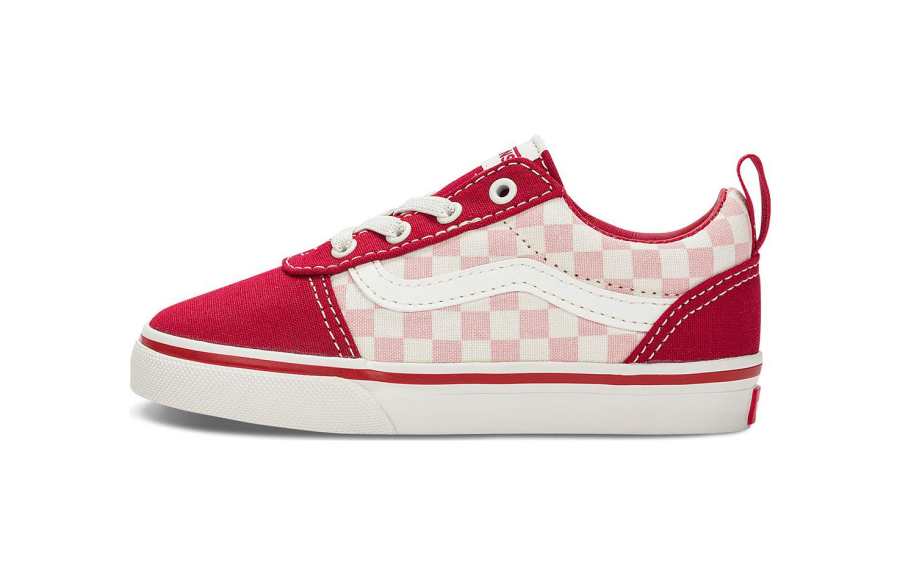 Vans Low top Toddler Shoes Red Infant And Toddler