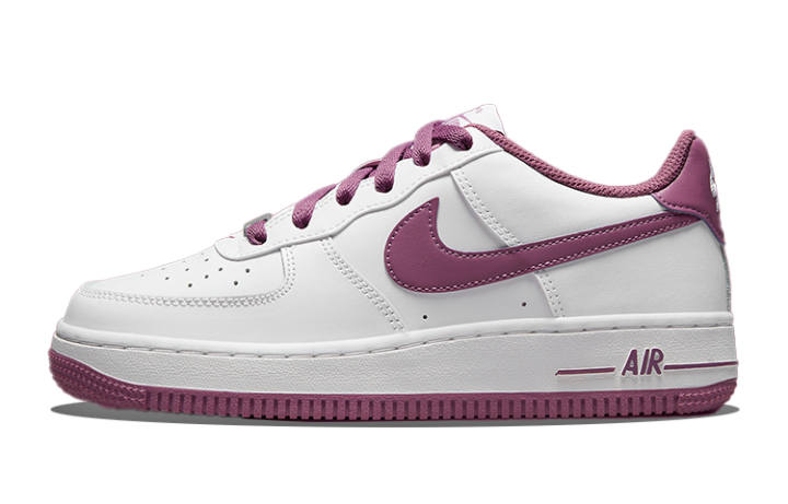 Nike Nike Air Force 1 Low top Skateboard Shoes Purple/White Unisex