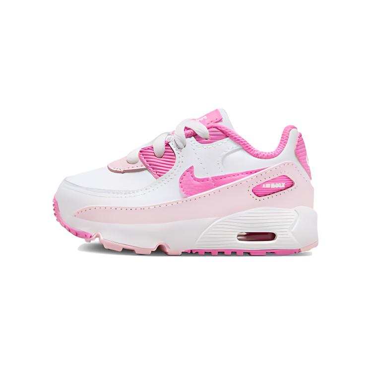 Nike Nike Air Max 90 Cushioning Abrasion Resistant Cushioning, Wear Resistant Low top Toddler Shoes Pink Infant And Toddler