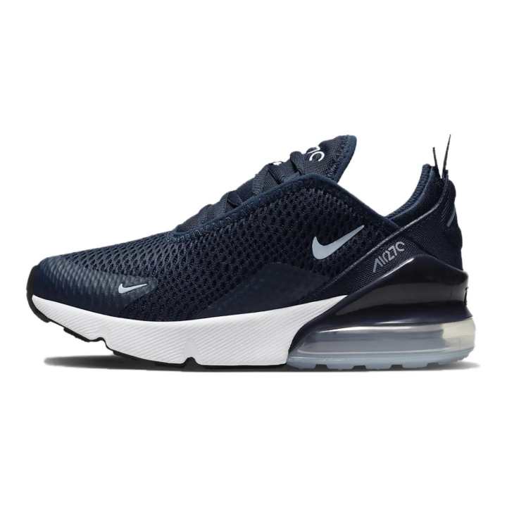 Nike Nike Air Max 270 Comfortable And Lightweight Low top Kids Lifestyle Shoes Black Kids'
