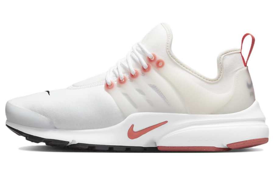 Nike Nike Air Presto Cushioning Slip Resistant Abrasion Resistant Low top Casual Shoes White Orange Unisex
