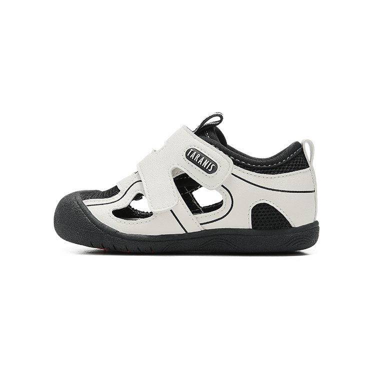 TARANIS Baby Closed Toe Soft Sole Comfortable Urban Techwear Shoes With Hook and Loop Anti Kick Abrasion Resistant