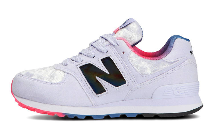 New Balance New Balance NB 574 Low top Kids Lifestyle Shoes White Black Children Aged 3 7 Years Old
