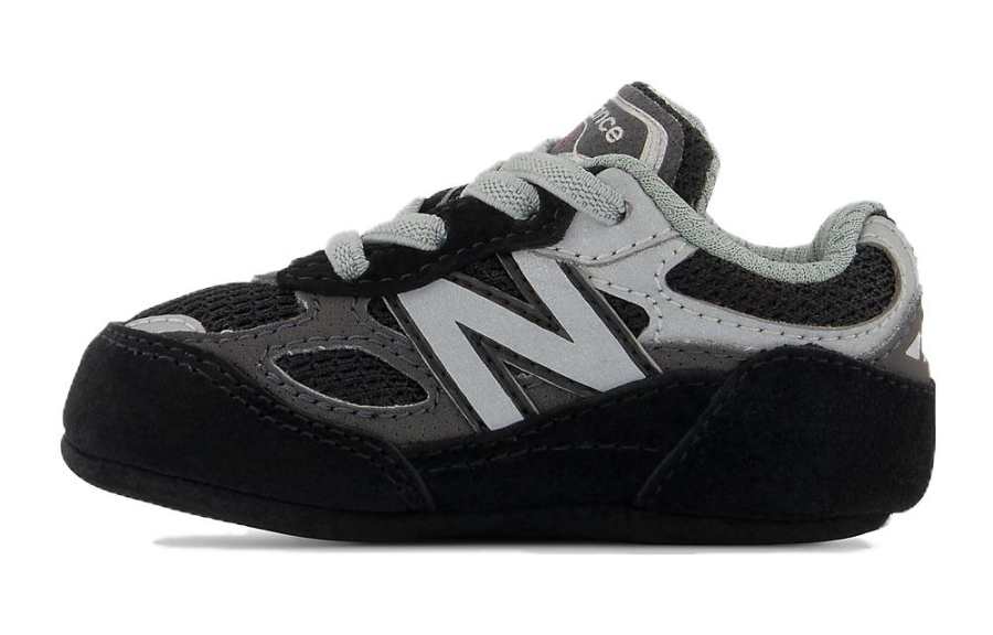 New Balance New Balance NB 990 V6 Bungee Crib Low top Running Shoes Black Infant And Toddler