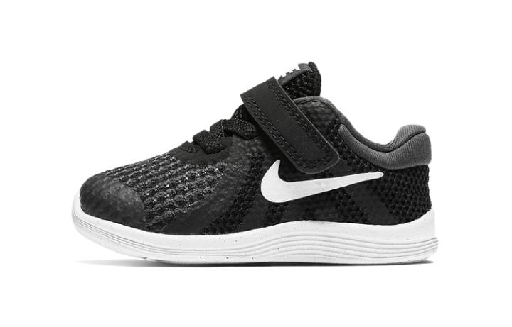 Nike Nike REVOLUTION 4 Revolution 4 Breathable Cushioning Low top Running Shoes Black Infant And Toddler