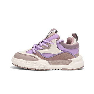 SNOOPY PILOT Abrasion Resistant Slip Resistant Low top Kids Lifestyle Shoes Purple Kids'