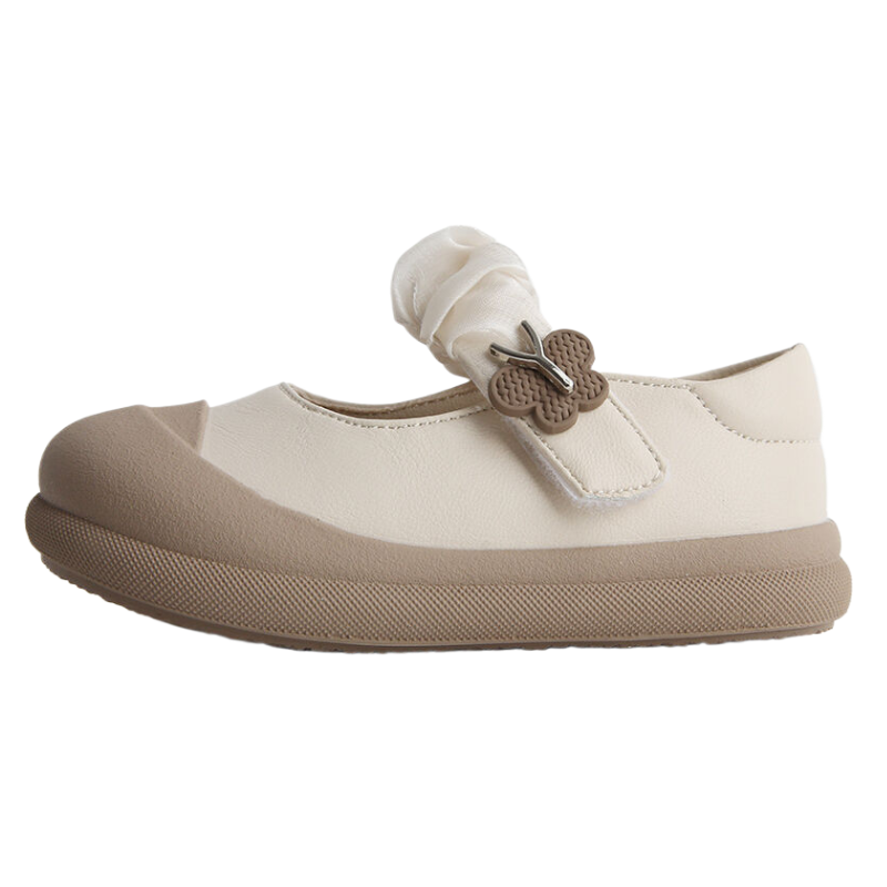 MAIBUXIONG Slip Resistant Slip Resistant Low top Kids' Leather Shoes Infant And Toddler