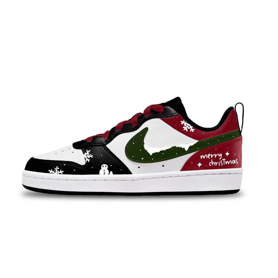 Nike Nike Court Borough Leather Abrasion Resistant Abrasion Resistant Low top Kids' Skateboarding Shoes Unisex